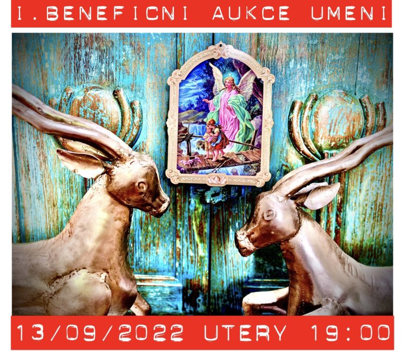 I. Benefiční aukce umění, která je organizována na podporu Kuželny v Horské ulici a festivalu Zažít Horskou jinak.